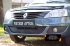 Renault-Logan 2010—2013-Защитная сетка переднего бампера-шагрень